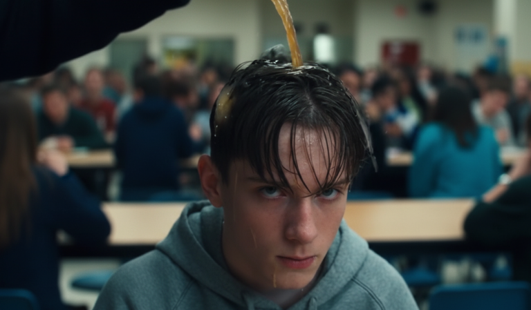 Bully Pours Coffee On New Kid—What Happens Next Ends His Reign