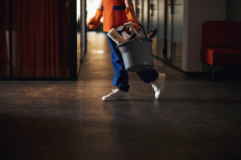Janitor’s shoes