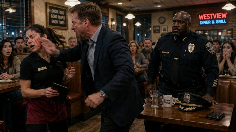 Man Slaps Waitress – Police Chief’s Response Shocks Everyone